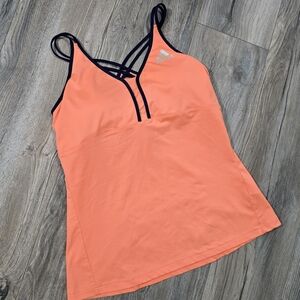 Adidas Peach Athletic Tank Top